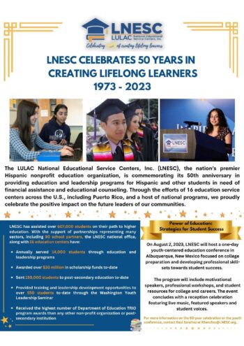 LNESC_50-Year_Announcement_Flyer